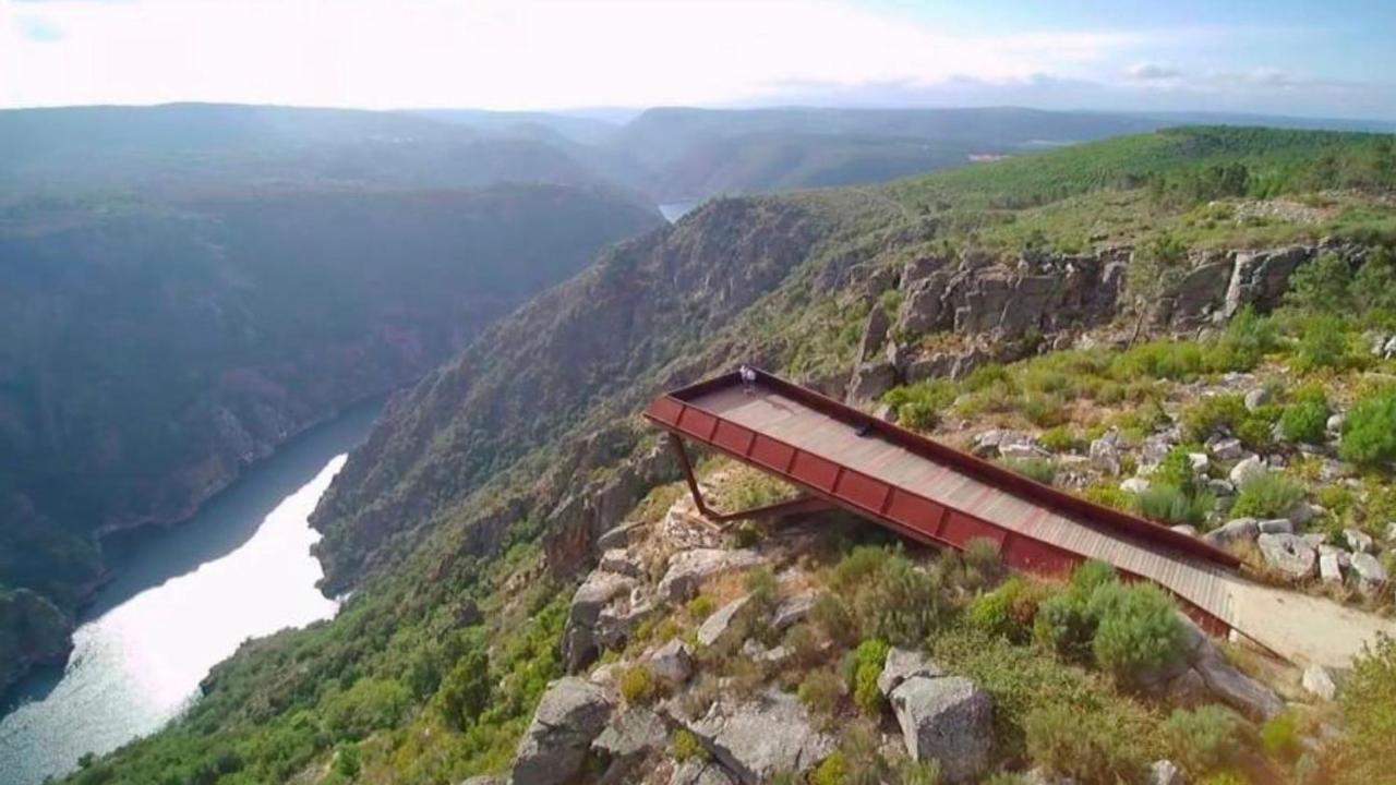 Casa Bolmente A Ver En La Ribeira Sacra. Villa Sober Bagian luar foto